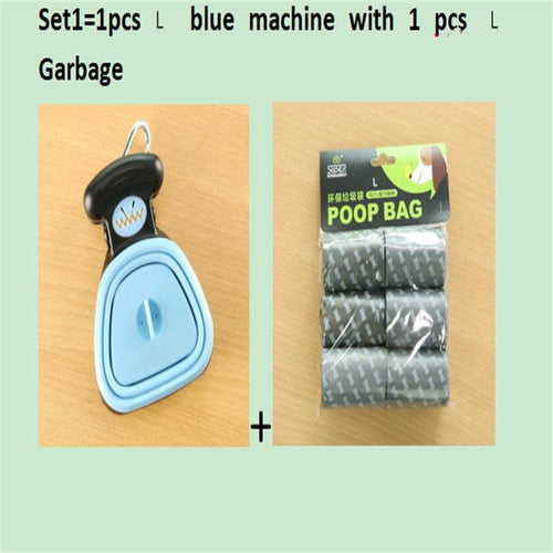 Portable Pet Pooper Scooper with Waste Bags