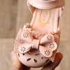 2021 new summer Child Girls half Bow Shoes Sandals Princess 1-3 Baby Toddler shoes' shoes
