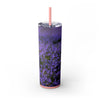 Skinny Tumbler with Straw – 20 oz Stainless Steel Cup