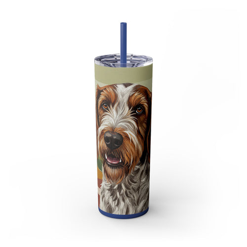 Skinny Tumbler with Straw – 20 oz Stainless Steel Cup