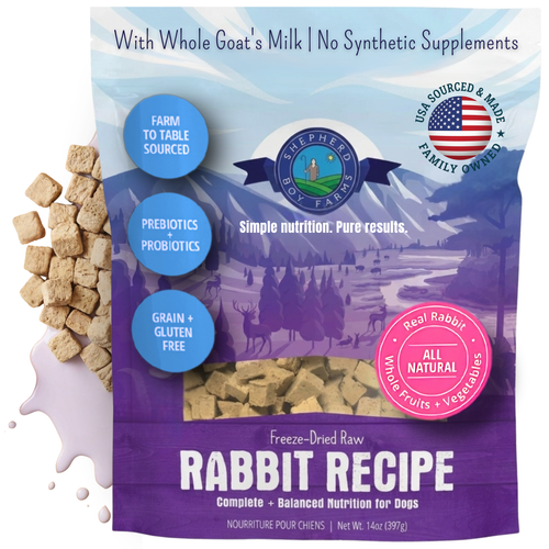 Freeze Dried Rabbit Recipe for Dogs