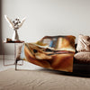 Sweatshirt Blanket – Plush Fleece Throw, 2 Size Options