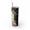 Skinny Tumbler with Straw – 20 oz Stainless Steel Cup