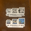 Fish Tank Struggles Decal Sticker