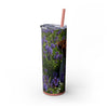 Skinny Tumbler with Straw – 20 oz Stainless Steel Cup