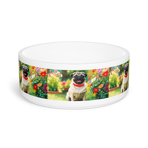 Ceramic Pet Bowl – 16 oz Dog Feeding Bowl