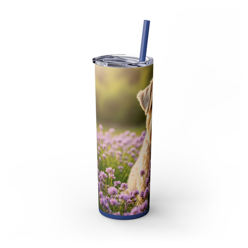 Skinny Tumbler with Straw – 20 oz Stainless Steel Cup
