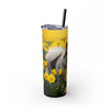Skinny Tumbler with Straw – 20 oz Stainless Steel Cup