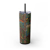 Skinny Tumbler with Straw – 20 oz Stainless Steel Cup