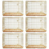 24-42 Collapsible Copper Gold Dog Crate GLD24-42