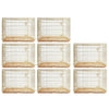 24-42 Collapsible Copper Gold Dog Crate GLD24-42