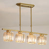 Light Luxury Elegant Crystal Dining Table Chandelier