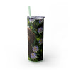 Skinny Tumbler with Straw – 20 oz Stainless Steel Cup