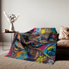 Sweatshirt Blanket – Plush Fleece Throw, 2 Size Options