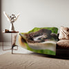 Sweatshirt Blanket – Plush Fleece Throw, 2 Size Options