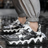 Low - Top Cloth Tie - Up Color Board Shoes For Men