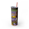 Skinny Tumbler with Straw – 20 oz Stainless Steel Cup