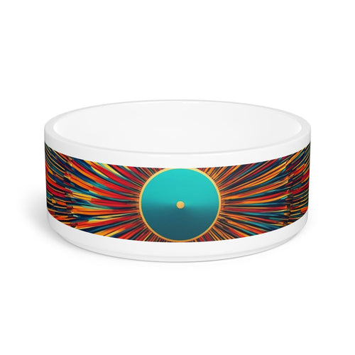 Ceramic Pet Bowl – 16 oz Dog Feeding Bowl