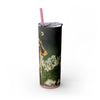 Skinny Tumbler with Straw – 20 oz Stainless Steel Cup