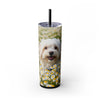 Skinny Tumbler with Straw – 20 oz Stainless Steel Cup