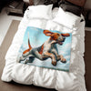 Sweatshirt Blanket – Plush Fleece Throw, 2 Size Options