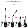 Portable Foldable Home Aluminum Shopping Cart