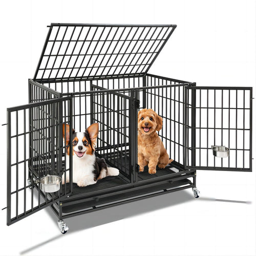 42 Stackable Dog Crate with Divider 43S (Extra Height)
