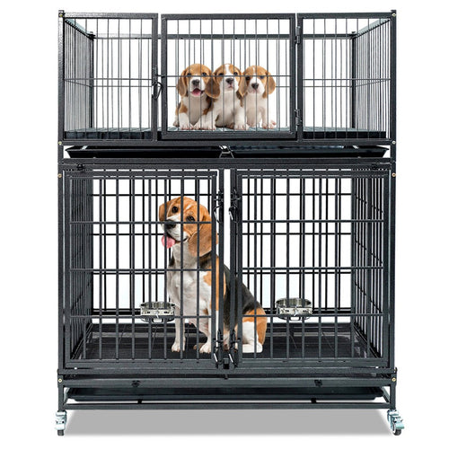 42 Stackable Dog Crate 43S+WHLP02