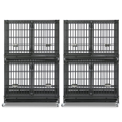 42 Stackable Dog Crate with Divider 43S (Extra Height)