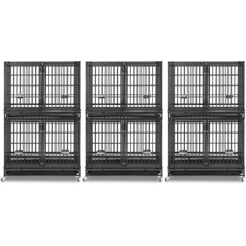 42 Stackable Dog Crate with Divider 43S (Extra Height)