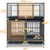 42 Stackable Dog Crate 43T+WHLP02