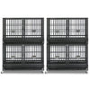 42 Stackable Dog Crate with Divider 43T (Standard Height)