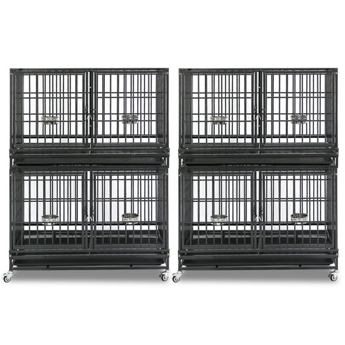 42 Stackable Dog Crate with Divider 43T (Standard Height)