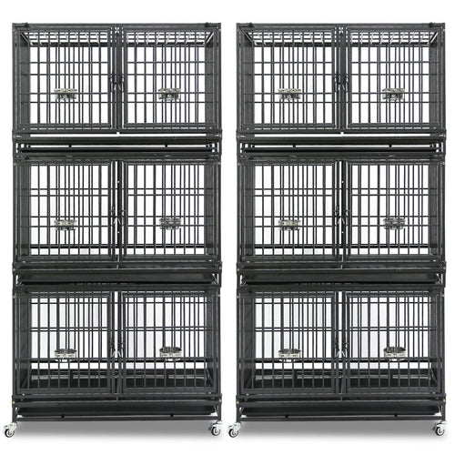 42 Stackable Dog Crate with Divider 43T (Standard Height)