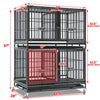 42 Stackable Dog Crate with Divider 43T (Standard Height)