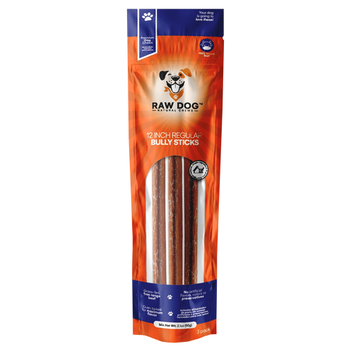 Raw Dog Bully Sticks Dog Treats