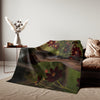 Sweatshirt Blanket – Plush Fleece Throw, 2 Size Options