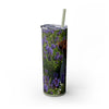 Skinny Tumbler with Straw – 20 oz Stainless Steel Cup