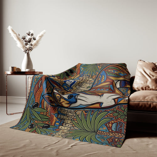 Sweatshirt Blanket – Plush Fleece Throw, 2 Size Options