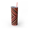 Skinny Tumbler with Straw – 20 oz Stainless Steel Cup