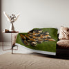 Sweatshirt Blanket – Plush Fleece Throw, 2 Size Options