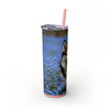 Skinny Tumbler with Straw – 20 oz Stainless Steel Cup