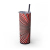Skinny Tumbler with Straw – 20 oz Stainless Steel Cup