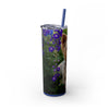 Skinny Tumbler with Straw – 20 oz Stainless Steel Cup