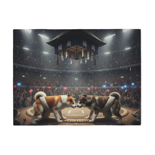 Akita Sweatshirt Blanket
