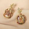 Baroque Three-piece Purple Special-shaped Pearl Necklace
