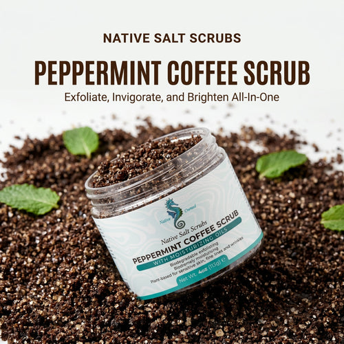 Peppermint Coffee Scrub — Natural Exfoliating Body Scrub