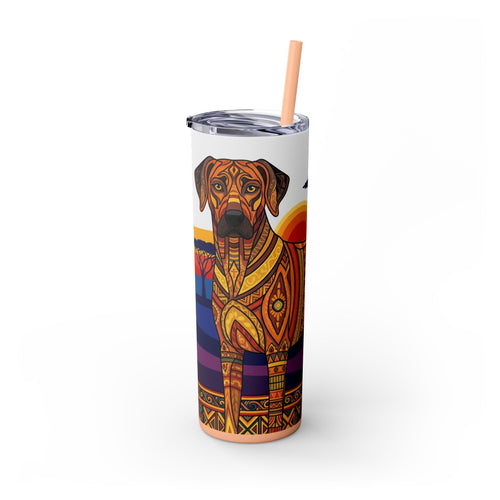 Skinny Tumbler with Straw – 20 oz Stainless Steel Cup