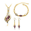 Angel Fairy Horse Eye Zircon Jewelry Set