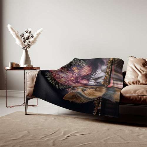 Australian Silky Terrier Blanket
